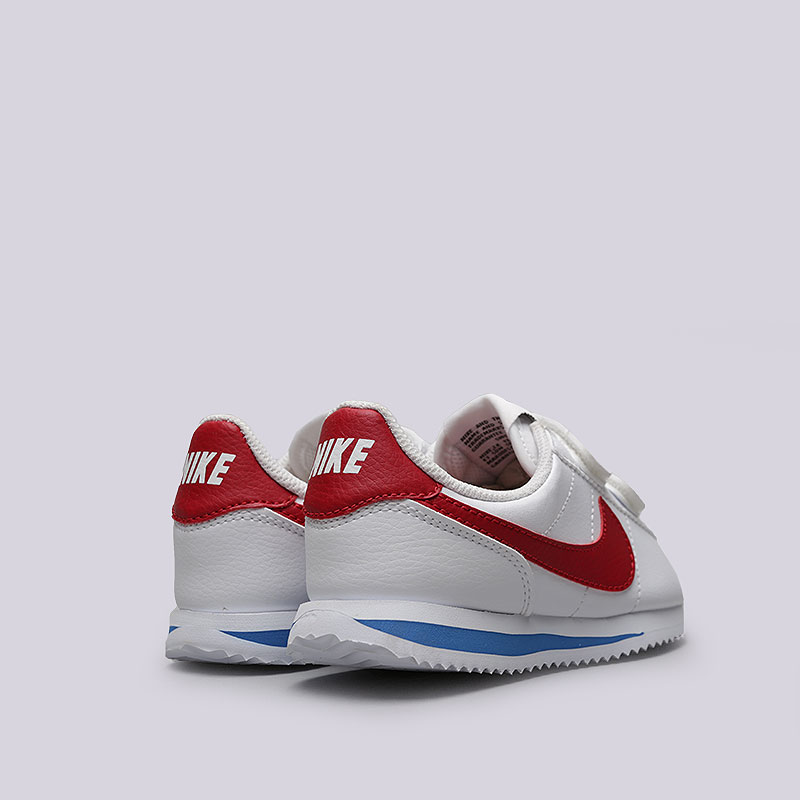 детские белые кроссовки Nike Cortez Basic SL (PSV) 904767-103 - цена, описание, фото 4